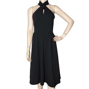 Calvin Klein Back Crisscross Neckline Dress
